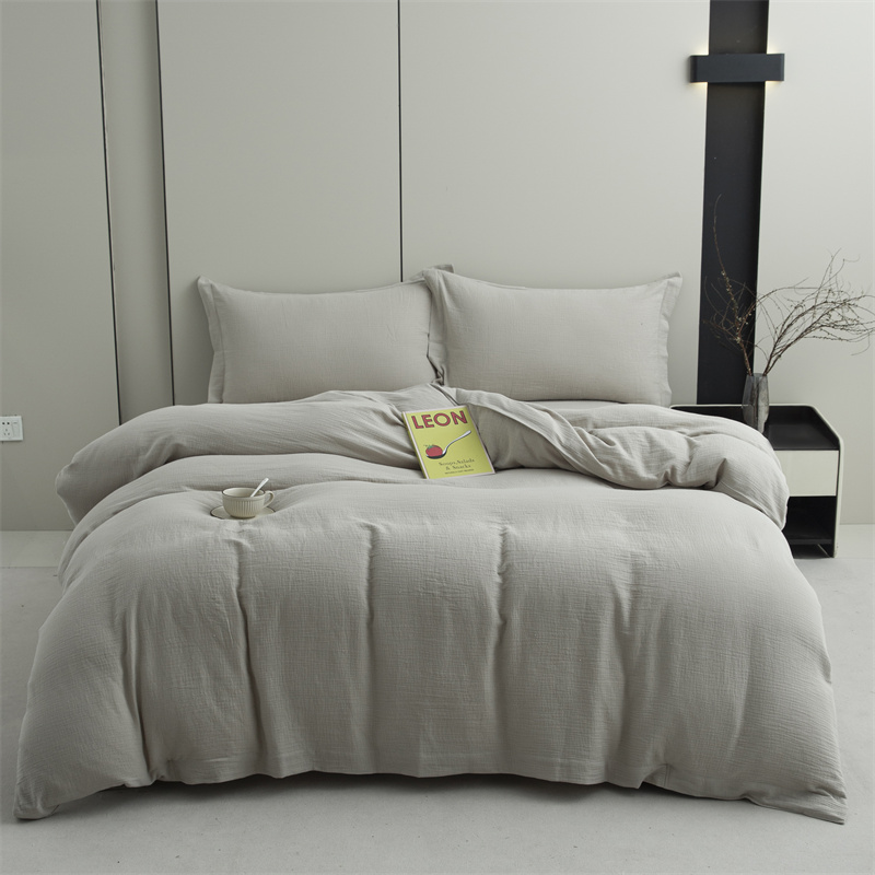 Kaksikerroksinen sideharso, 100 % puuvillakangas, erittäin pehmeä vuodevaatteet setti