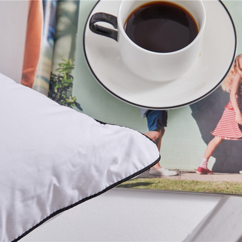 Custom Hotel Guestroom 100 % puuvillasta valmistetut valkoiset tyynyt Mikrokuitutäytteet Custom Hotel Guestroom 100 % puuvillasta valmistetut valkoiset tyynyt Mikrokuitutäytteet