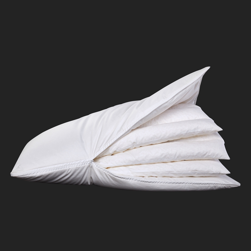 Korkeussäädettävä tyyny, viisi kerrosta L-muotoinen pitkä vetoketjullinen tyyny